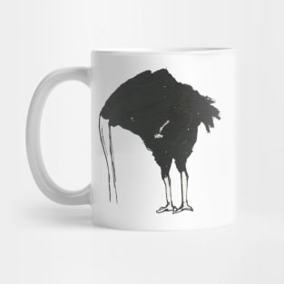 Ostrich Doodle Mug